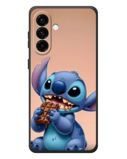 Чохол для Samsung Galaxy A57 з картинкою «Стіч їсть шоколад»