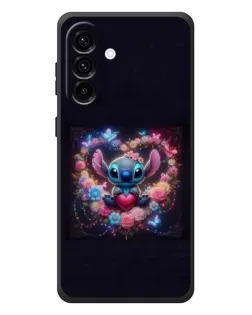 Чохол для Samsung Galaxy A57 з картинкою «Stitch у квітах»