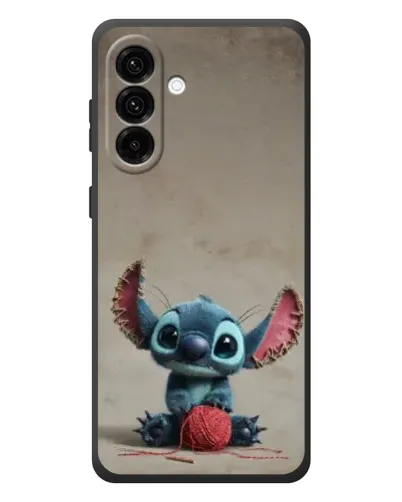 Чохол для Samsung Galaxy A57 з картинкою «Стіч на чоричневому фоні»
