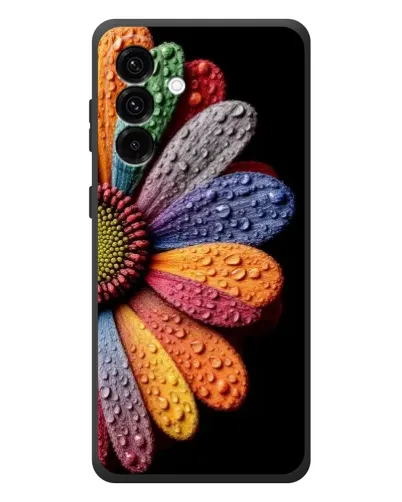 Чехол для Samsung Galaxy A57 с картинкой «Радужный цветок» Чехол для Samsung Galaxy A57 с картинкой «Радужный цветок»