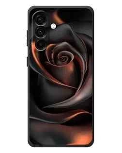 Чехол для Samsung Galaxy A57 с картинкой «Шелковая черная роза» Чехол для Samsung Galaxy A57 с картинкой «Шелковая черная роза»