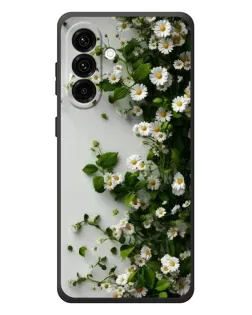 Чехол для Samsung Galaxy A57 с картинкой «Ветка мелких белых цветов» Чехол для Samsung Galaxy A57 с картинкой «Ветка мелких белых цветов»