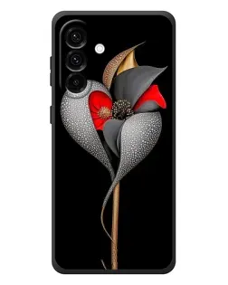 Чехол для Samsung Galaxy A57 с картинкой «Серебряный фантазийный цветок» Чехол для Samsung Galaxy A57 с картинкой «Серебряный фантазийный цветок»