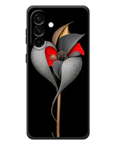Чехол для Samsung Galaxy A57 с картинкой «Серебряный фантазийный цветок» Чехол для Samsung Galaxy A57 с картинкой «Серебряный фантазийный цветок»