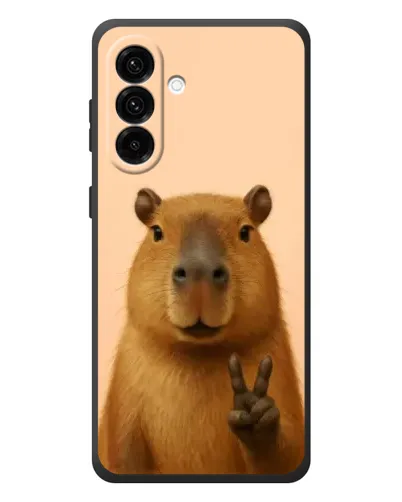 Чохол для Samsung Galaxy A57 з картинкою «Капібара вікторія»