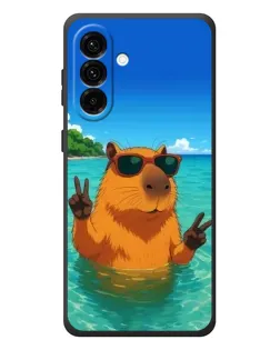Чохол для Samsung Galaxy A57 з картинкою «Морська капібара»
