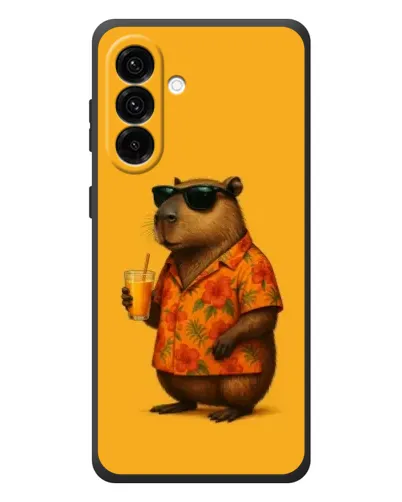Чохол для Samsung Galaxy A57 з картинкою «Капібара на відпочинку»