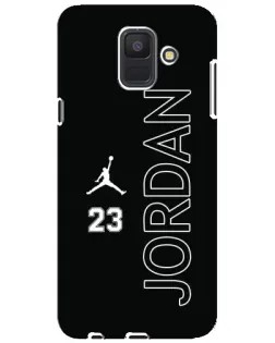 Чехол для Samsung Galaxy A6 2018 (A600F) с картинкой «Jordan Vertical»