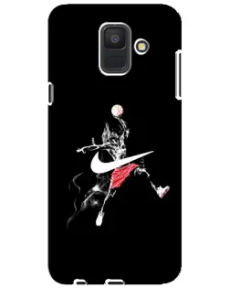 Чехол для Samsung Galaxy A6 2018 (A600F) с картинкой «Jordan Jumpman»