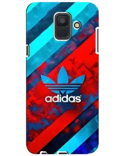Чехол для Samsung Galaxy A6 2018 (A600F) с картинкой «Абстракция Adidas»