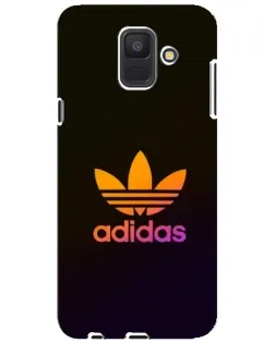 Чехол для Samsung Galaxy A6 2018 (A600F) с картинкой «Градиент Adidas»