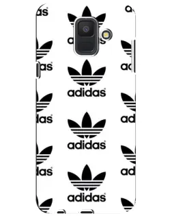 Чехол для Samsung Galaxy A6 2018 (A600F) с картинкой «Adidas Pattern»