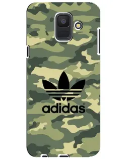 Чехол для Samsung Galaxy A6 2018 (A600F) с картинкой «Милитари стиль Adidas»