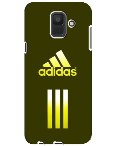 Чехол для Samsung Galaxy A6 2018 (A600F) с картинкой «Оливковый градиент Adidas»