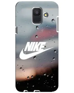 Чохол для Samsung Galaxy A6 2018 (A600F) з картинкою «Nike у стилі ретро»