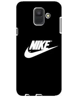 Чохол для Samsung Galaxy A6 2018 (A600F) з картинкою «Мазки фарби Nike»