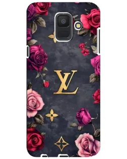 Чехол для Samsung Galaxy A6 2018 (A600F) с картинкой «Цветочный Louis Vuitton»