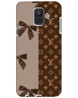 Чехол для Samsung Galaxy A6 2018 (A600F) с картинкой «Louis Vuitton — банты»