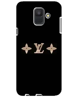 Чехол для Samsung Galaxy A6 2018 (A600F) с картинкой «Louis Vuitton — минимализм»
