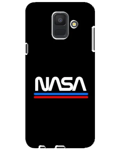 Чехол для Samsung Galaxy A6 2018 (A600F) с картинкой «NASA — классика Red Blue» Чехол для Samsung Galaxy A6 2018 (A600F) с картинкой «NASA — классика Red Blue»