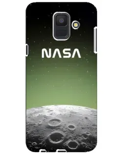 Чехол для Samsung Galaxy A6 2018 (A600F) с картинкой «NASA — лунный градиент»