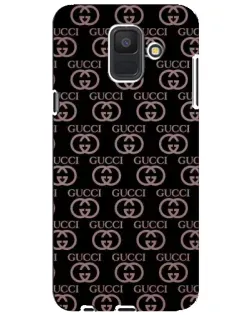 Чехол для Samsung Galaxy A6 2018 (A600F) с картинкой «Классическая монограмма Gucci»