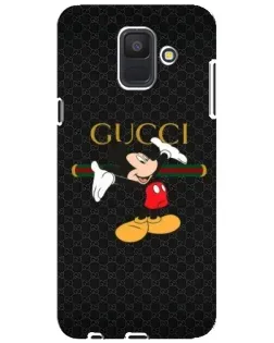 Чехол для Samsung Galaxy A6 2018 (A600F) с картинкой «Микки Маус Gucci»