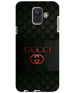 Чехол для Samsung Galaxy A6 2018 (A600F) с картинкой «Gucci — стеганый черный»