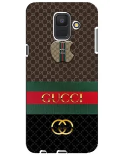 Чехол для Samsung Galaxy A6 2018 (A600F) с картинкой «Gucci — брендированный десерт»