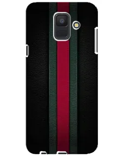 Чехол для Samsung Galaxy A6 2018 (A600F) с картинкой «Gucci — неоновая линия»
