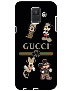 Чохол для Samsung Galaxy A6 2018 (A600F) з картинкою «Gucci — герої Disney та монограма» Чохол для Samsung Galaxy A6 2018 (A600F) з картинкою «Gucci — герої Disney та монограма»