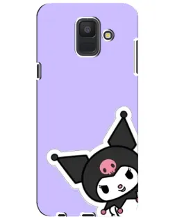 Чехол для Samsung Galaxy A6 2018 (A600F) с картинкой «Забавная Kuromi»