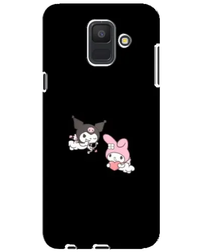 Чехол для Samsung Galaxy A6 2018 (A600F) с картинкой «My Melody и Kuromi» Чехол для Samsung Galaxy A6 2018 (A600F) с картинкой «My Melody и Kuromi»