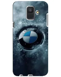 Чохол для Samsung Galaxy A6 2018 (A600F) з картинкою «Логотип BMW — лід»
