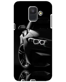 Чохол для Samsung Galaxy A6 2018 (A600F) з картинкою «Чорна BMW — профіль»