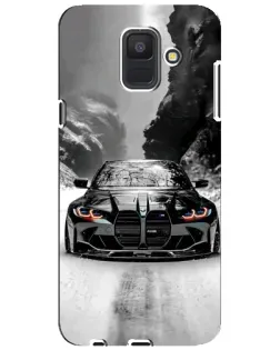 Чохол для Samsung Galaxy A6 2018 (A600F) з картинкою «BMW — акварельний дрифт»