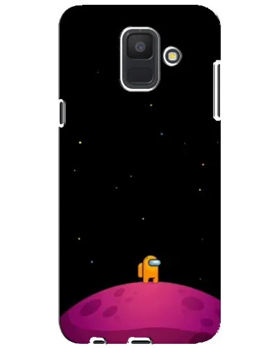 Чехол для Samsung Galaxy A6 2018 (A600F) с картинкой «Одинокий герой на планете»