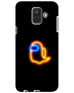 Чехол для Samsung Galaxy A6 2018 (A600F) с картинкой «Among Us неоновое сияние» Чехол для Samsung Galaxy A6 2018 (A600F) с картинкой «Among Us неоновое сияние»
