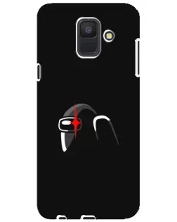 Чехол для Samsung Galaxy A6 2018 (A600F) с картинкой «Among Us шлем» Чехол для Samsung Galaxy A6 2018 (A600F) с картинкой «Among Us шлем»