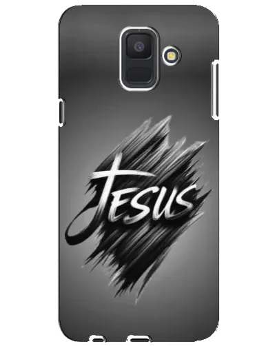 Чехол для Samsung Galaxy A6 2018 (A600F) с картинкой «Надпись Jesus Graffiti»