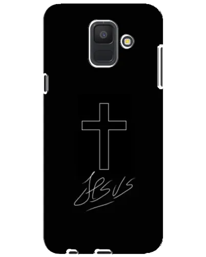 Чохол для Samsung Galaxy A6 2018 (A600F) з картинкою «Графічний хрест Jesus» Чохол для Samsung Galaxy A6 2018 (A600F) з картинкою «Графічний хрест Jesus»