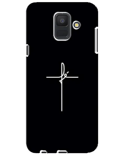 Чохол для Samsung Galaxy A6 2018 (A600F) з картинкою «Тонкий хрест» Чохол для Samsung Galaxy A6 2018 (A600F) з картинкою «Тонкий хрест»