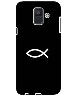 Чохол для Samsung Galaxy A6 2018 (A600F) з картинкою «Символ риби Jesus» Чохол для Samsung Galaxy A6 2018 (A600F) з картинкою «Символ риби Jesus»