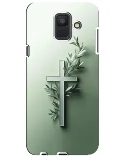 Чохол для Samsung Galaxy A6 2018 (A600F) з картинкою «Оливкова гілка» Чохол для Samsung Galaxy A6 2018 (A600F) з картинкою «Оливкова гілка»