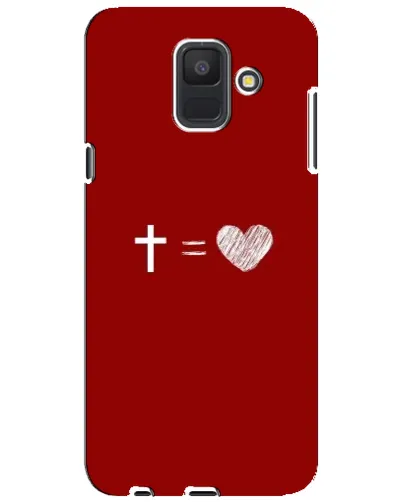 Чохол для Samsung Galaxy A6 2018 (A600F) з картинкою «Рівняння любові» Чохол для Samsung Galaxy A6 2018 (A600F) з картинкою «Рівняння любові»