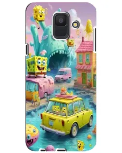 Чехол для Samsung Galaxy A6 2018 (A600F) с картинкой «Монстр-трак приключения»