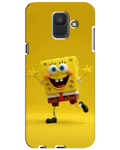 Чехол для Samsung Galaxy A6 2018 (A600F) с картинкой «Позитивный Губка Боб»