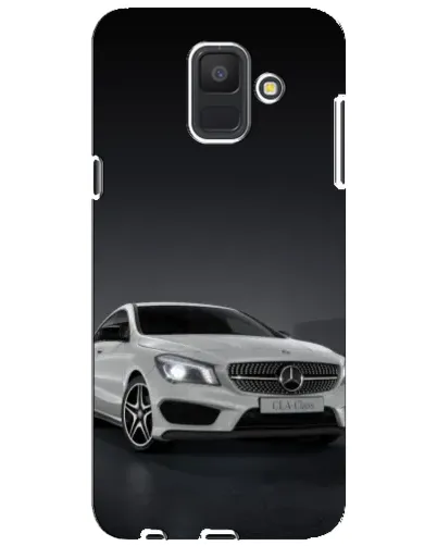 Чехол для Samsung Galaxy A6 2018 (A600F) с картинкой «Mercedes AMG GT Silver»
