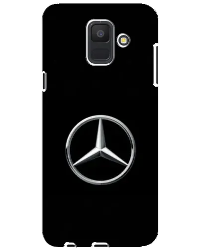 Чехол для Samsung Galaxy A6 2018 (A600F) с картинкой «Mercedes классический лого»