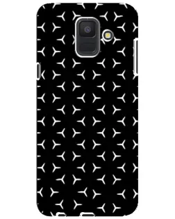 Чехол для Samsung Galaxy A6 2018 (A600F) с картинкой «Mercedes паттерн звезд» Чехол для Samsung Galaxy A6 2018 (A600F) с картинкой «Mercedes паттерн звезд»